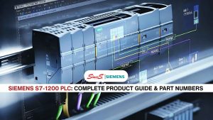 Siemens S7-1200 PLC and part number. sincos